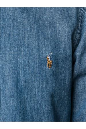 Dark blue denim shirt RALPH LAUREN | 710548539001DENIM